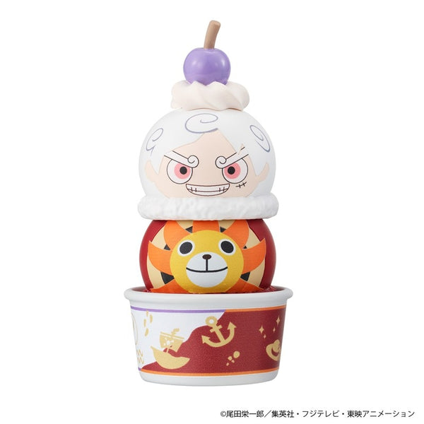 ONE PIECE Tsumichen Ice Cream Mascot Figure Set with Waffle Cone Cup --【Pre-order】