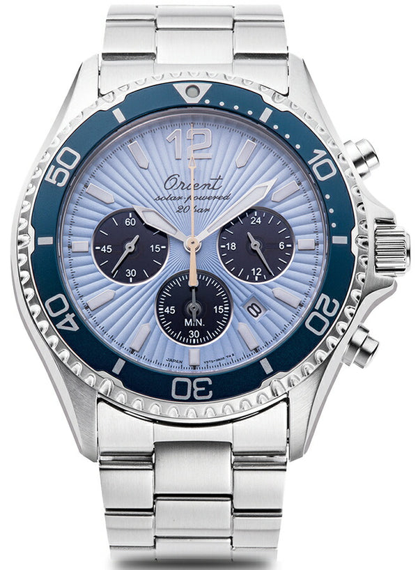 Orient Mako 75th Anniversary RN-TX0210L Solar Chronograph Watch