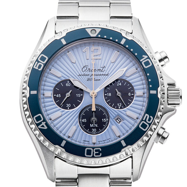 Orient Mako 75th Anniversary RN-TX0210L Solar Chronograph Watch