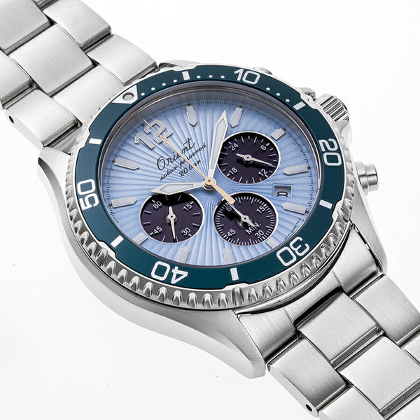 Orient Mako 75th Anniversary RN-TX0210L Solar Chronograph Watch