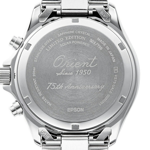 Orient Mako 75th Anniversary RN-TX0210L Solar Chronograph Watch