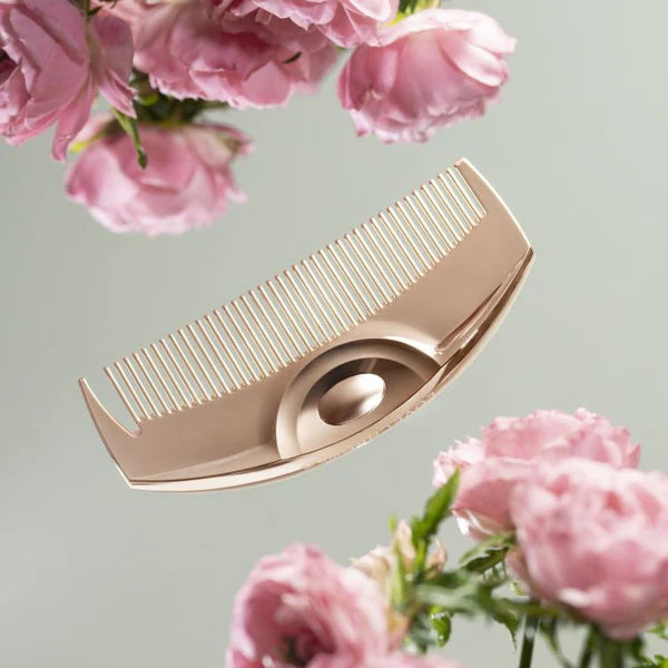 LOVECHROME K24GP Tsuki Rose Gold Luxury Hair Comb