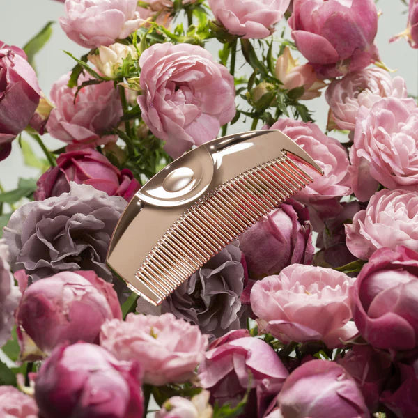 LOVECHROME K24GP Tsuki Rose Gold Luxury Hair Comb