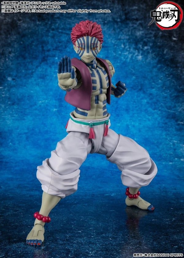 BANDAI S.H.Figuarts Demon Slayer Akaza Action Figure