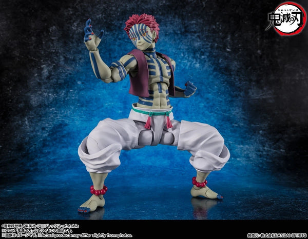 BANDAI S.H.Figuarts Demon Slayer Akaza Action Figure