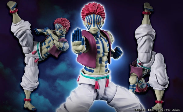 BANDAI S.H.Figuarts Demon Slayer Akaza Action Figure
