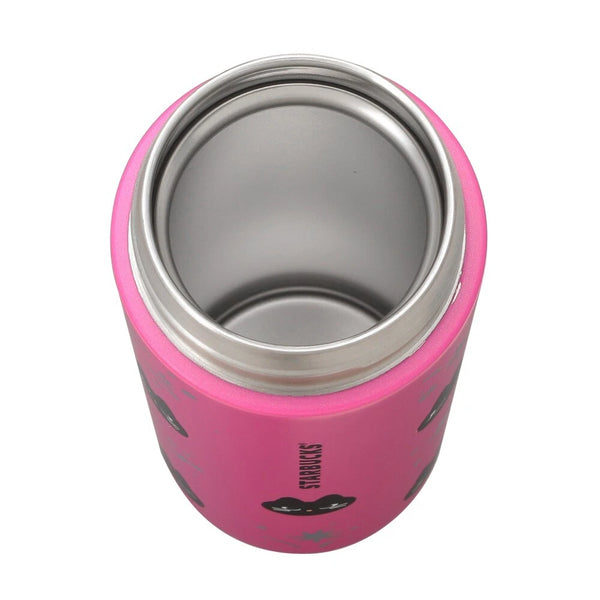 Starbucks Halloween 2024 Stainless Steel Bottle Pink Cat 381ml