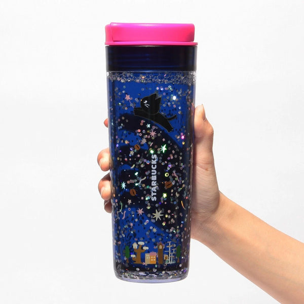 Starbucks Halloween 2024 Water In Tumbler Blue 473ml