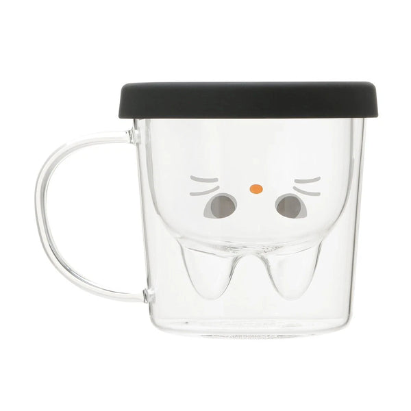 Starbucks Halloween 2024 Double Wall Glass Mug Clear 296ml