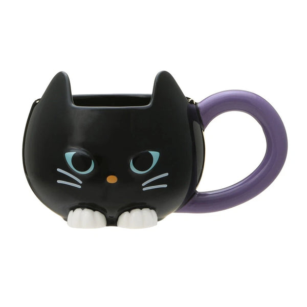 Starbucks Halloween  Color Changing Mug Witch Cat Black 355ml