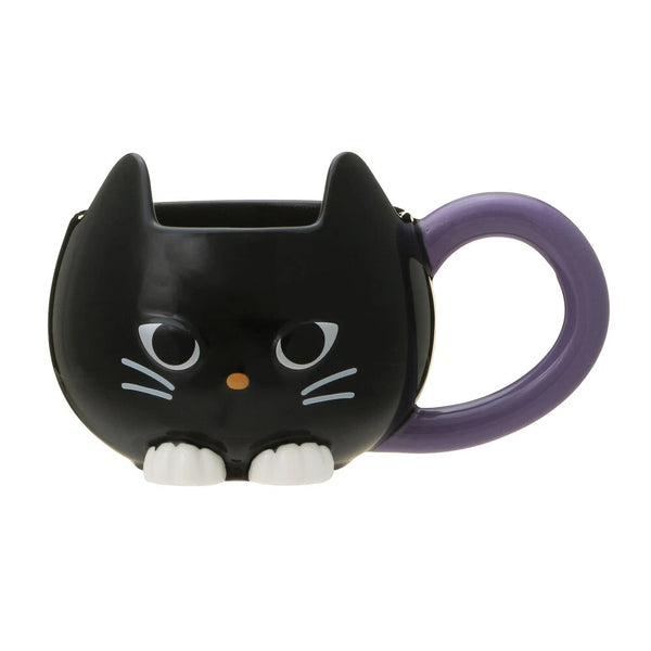 Starbucks Halloween  Color Changing Mug Witch Cat Black 355ml