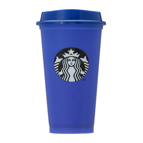 Starbucks Halloween 2024 Color Changing Reusable Cup 473ml Purple with Bearista Drink Hole Cap