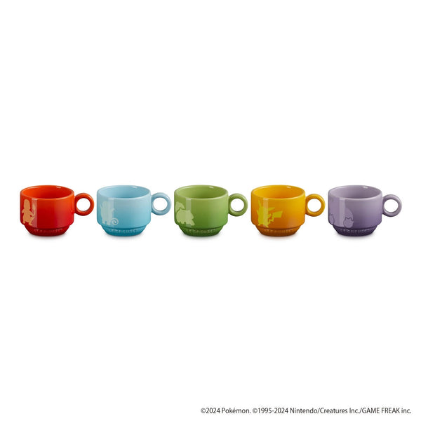 Le Creuset × Pokemon Stacking Mug Set of 5