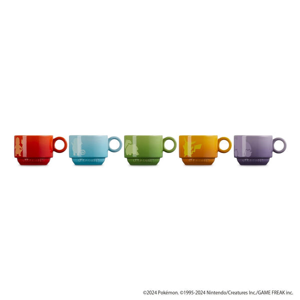 Le Creuset × Pokemon Stacking Mug Set of 5