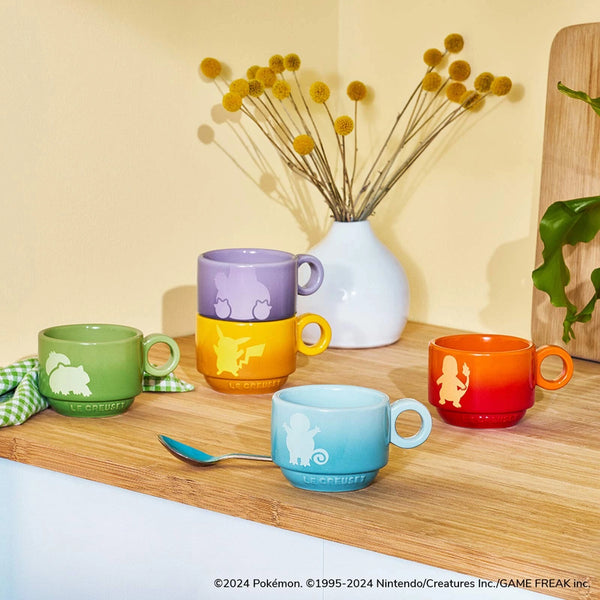Le Creuset × Pokemon Stacking Mug Set of 5