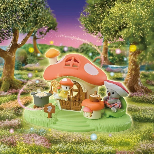 Sylvanian Families Fairy Mushroom House with Baby Koala – Calico Critters EPOCH 2025 Playset