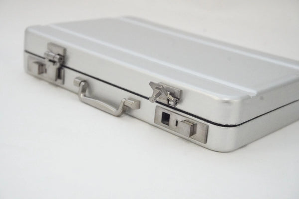 12 Types Micro Tool Set Miniature Collectibles Attaché Case Dad Gift