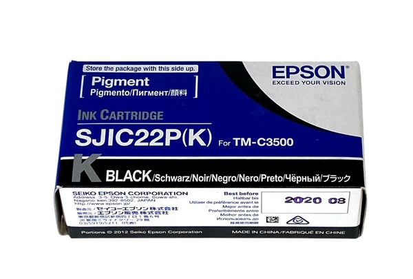 Epson SJIC22PK Black Ink Cartridge