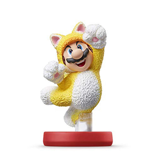 amiibo Super Mario Series Double Pack: Cat Mario & Cat Peach Figures