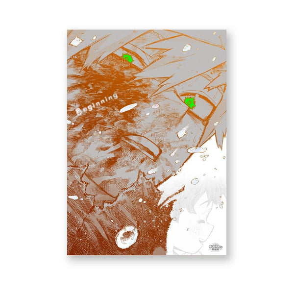 My Hero Academia Exhibition The Beginning A2 Art Poster Set 2 Pack