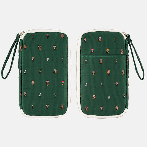 Hobonichi Techo 2026 Small Drawer Pouch MOTHER2 Runaway Five Jacquard Organizer Case