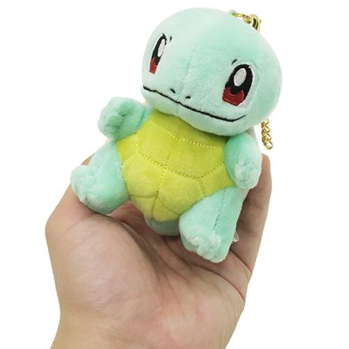 Pokemon Mini Plush Ball Chain Mascot Squirtle Soft Keychain Plush