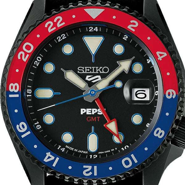 Seiko 5 Sports SBSC023 PEPSI Collaboration