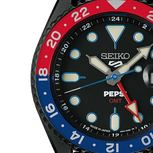 Seiko 5 Sports SBSC023 PEPSI Collaboration