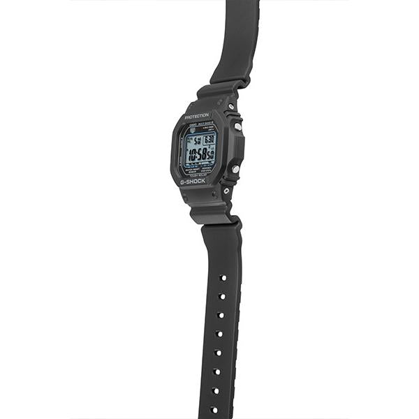 Casio G‑Shock GW‑M5610U‑1CJF 5600 Series Multi‑Band 6 Solar Black Resin  Digital Watch