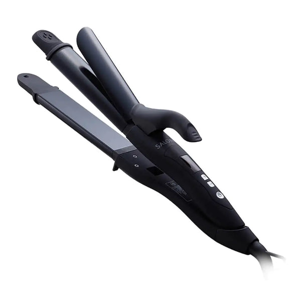 SALONIA 2 in 1 Hair Straightener and Curling Iron 32mm
