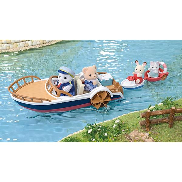 Sylvanian Families Seal Captain’s Exciting Boat Set