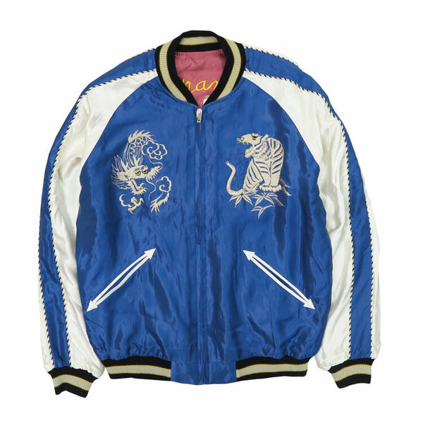 Tailor Toyo TT15491-125 Reversible Acetate Satin Sukajan Jacket