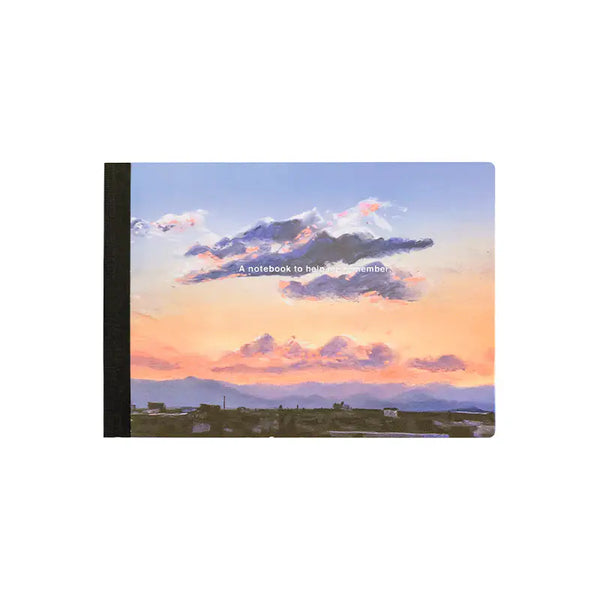 Hobonichi × Kyohei Sakaguchi 2026 Pastel Artwork Cover A5 Grid Notebook