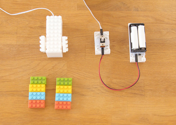 Yukai Ugoku Block S Moving Robot Building Block STEM Kit