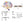 Load image into Gallery viewer, Plantica × Wpc Flower Art Folding Fan
