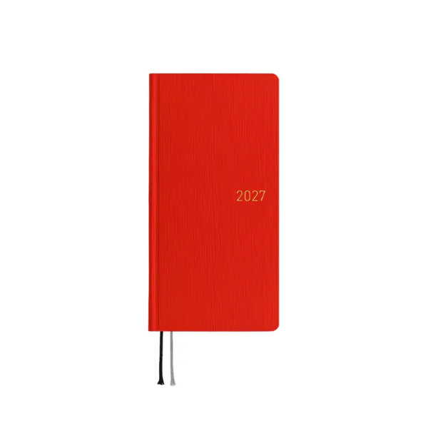 Hobonichi Techo 2027 Weeks Poppy Red Planner