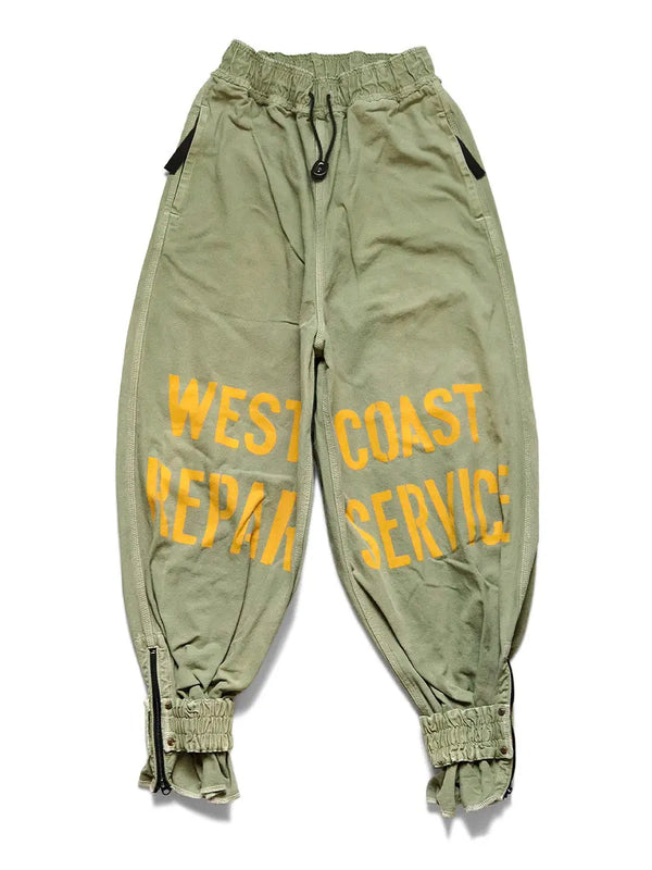 Kapital west Thin Canvas Repairman Track Pants