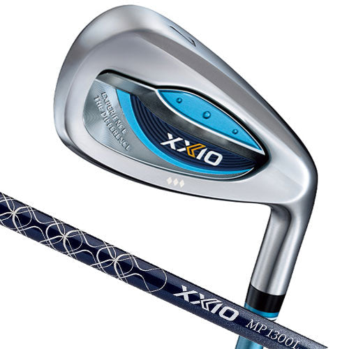 XXIO 13 Ladies Single Irons (5, 6, AW) Blue MP1300L Carbon Shaft