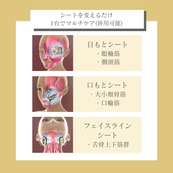 YA-MAN Tokyo Japan Design Lift More EMS Facial Lifting Device