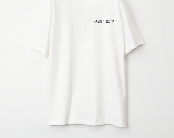 HAZBIN HOTEL Logo T-Shirt White