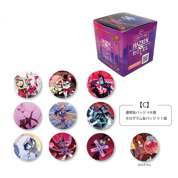 Hazbin Hotel Complete Button Badge Box Set [Pre-order]