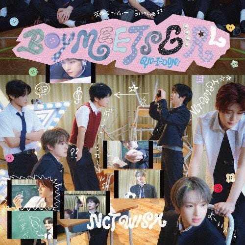 NCT WISH YO-I-DON! / BOY MEETS GIRL CD Single + Lyrics Booklet BOY MEETS GIRL Version