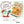 Load image into Gallery viewer, Christmas Pizza Pop-Up Greeting Card with Gold Foil
