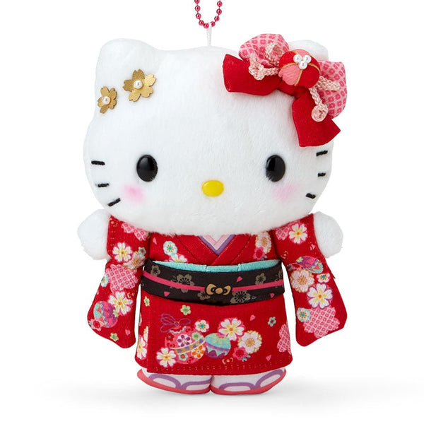 Hello Kitty Mascot Holder in Kimono
