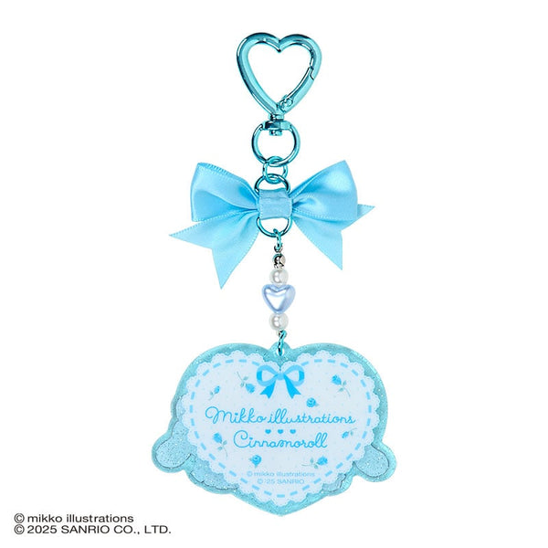 mikko Illustrations × Sanrio Cinnamoroll & Latte Acrylic Keychain