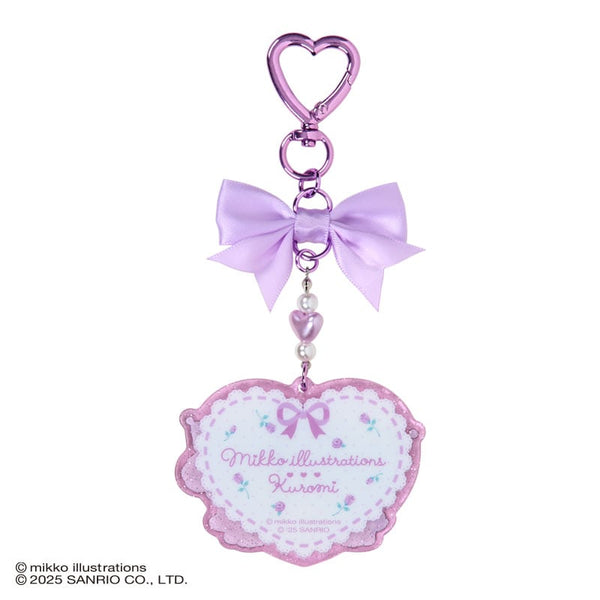 mikko Illustrations × Sanrio Kuromi & Souffle Acrylic Keychain