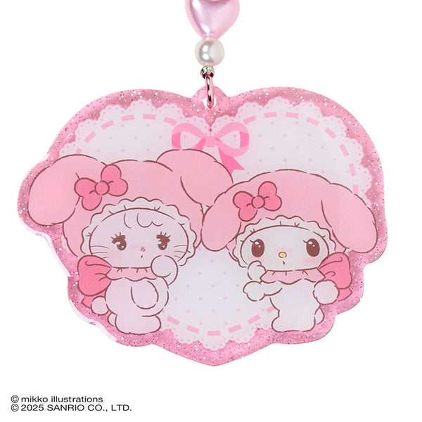 mikko Illustrations × Sanrio My Melody & Cammie Acrylic Keychain