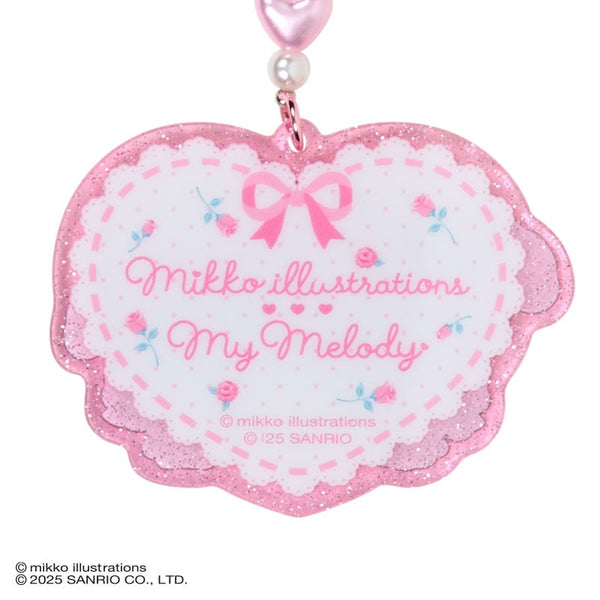 mikko Illustrations × Sanrio My Melody & Cammie Acrylic Keychain
