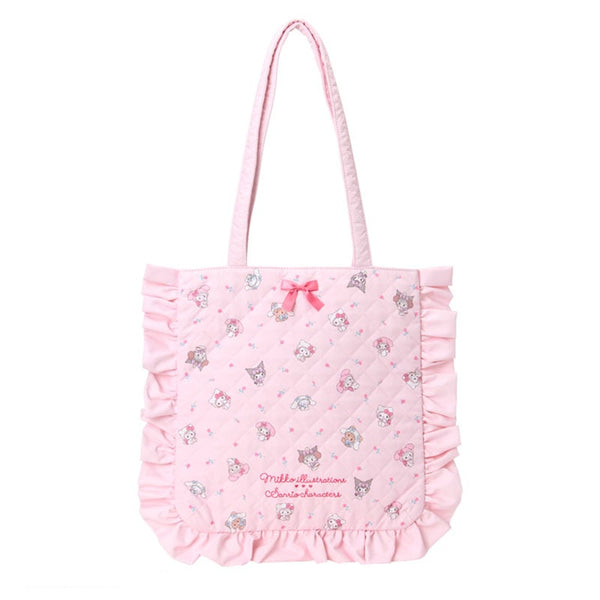 mikko Illustrations × Sanrio Characters Frill Tote Bag