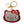 Load image into Gallery viewer, Sanrio Hello Kitty Rhinestone Charm Keychain
